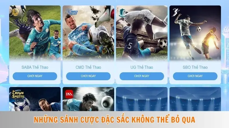 Win777 5 Những sảnh cược đặc sắc không thể bỏ qua